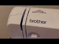 How to thread a Brother GX37 sewing mashine