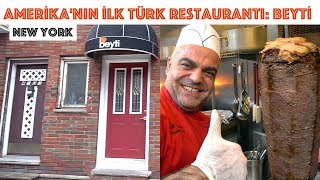 Amerikanın İlk Türk Restaurantı Beyti