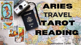 ARIES  YOUR VACATION 😎 WILL TAKE A TURN FOR THE....? TRAVEL TAROT screenshot 2