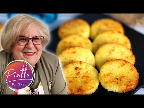 Italian Grandma Makes Semolina Gnocchi | Gnocchi alla Romana Recipe