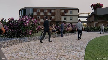 RESEARCH INSTITUTE Animation Walkthrough I lumion render I sketchup model.