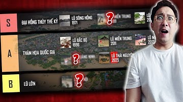 10 Trận Lụt Kinh Hoàng Khiến Việt Nam Chìm Trong Biển Nước - Năm Nào KHỔ Nhất?