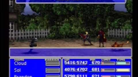 FF7 Custom Music Playthrough To Outer Space Part 1