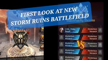 Evony | First Look at Storm Ruins | Battlefield Training For Buildings | Meta Prizes