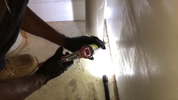 How to Build a Radon Mitigation System -"Sealing the Suction Point"