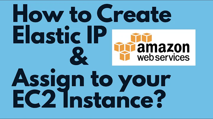 How to Create Elastic IP in AWS and assign to EC2 | Assign Elastic IP to EC2 in AWS | EC2 Tutorial