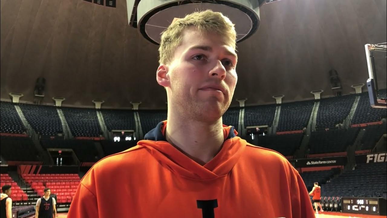 Maryland preview: Illini forward Marcus Domask - YouTube