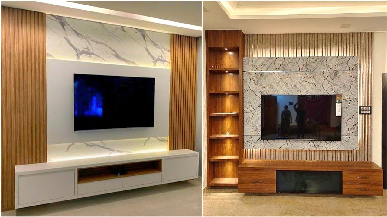 300 Modern Living Room TV Cabinet Design 2024, TV Unit Design