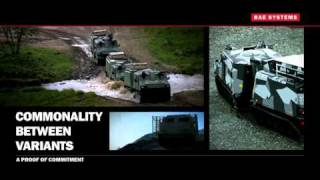 BvS10 Viking amphibious all-terrain tracked armoured vehicle BAE Systems.flv