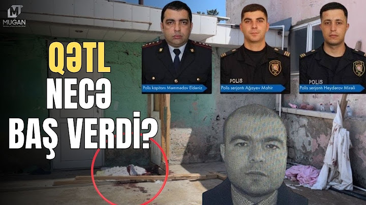 Bakıda 3 POLİS ƏMƏKDAŞI Q*TLƏ YETİRİLDİ - ŞOK HADİSƏ