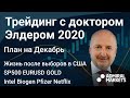 Александр Элдер 2020 / План на декабрь / США после выборов/ SP500 EURUSD GOLD Intel Netflix Biogen