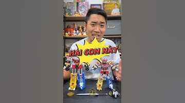 F2 | Robot siêu nhân khủng long | Super7 Dino Megazord #khoagold #powerrangers #holidayswithshorts