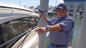 Boating Tips Episode 26: Tying Dock Lines in a Fixed Slip