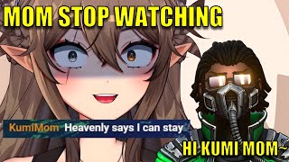 Heavenly starts flirting with kumi's mom