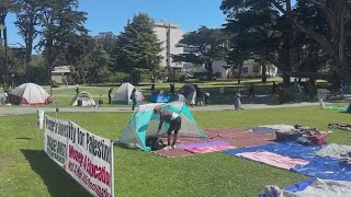 SFSU students join nationwide proPalestine protests