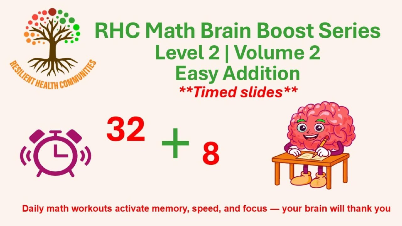 Brain Boost Math | Level 2 | Volume 2 | Easy Addition - YouTube