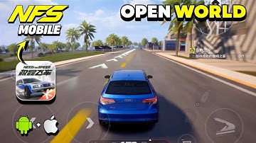 Need For Speed Online: Mobile (Tencent) | OPEN WORLD Android & iOS BETA Gameplay | Download Now!