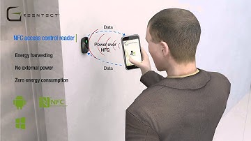 Greentect® NFC energy harvesting readers