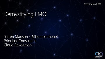 2021 - Torren Manson - Demystify Local Media Optimization aka 