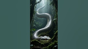 giant python in the Amazon rainforest #giantpython #snake #beranda #animals #foryou #nature #travel