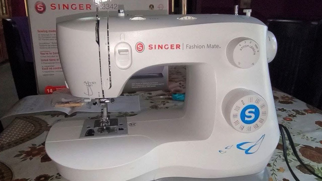Máquina de Coser Fashion Mate 3342 | Singer - YouTube
