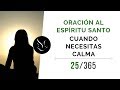 Oración al Espíritu Santo cuando necesitas calma