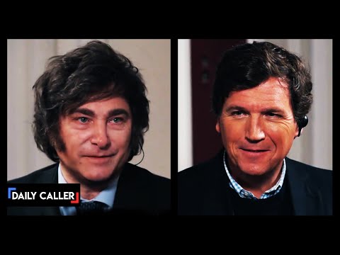 Tucker Carlson Interviews Argentinian Presidential Candidate Javier Milei