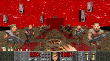 Doom 2 - Crate Expectations (Map 22: Concussion): UV-Max (Author: Clippy Clippington)
