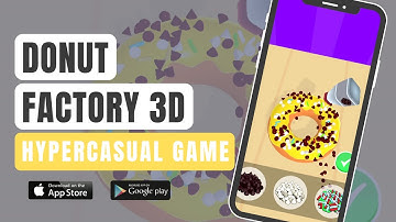 Donut Factory 3D 🍩🍨😋 Gameplay, Android, iOS, Mobile Games