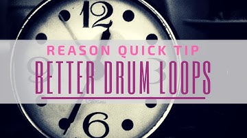 Make Drums Loops Sit Better in the Mix (Reason Quick Tip)