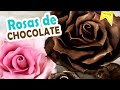 Como hacer ROSAS de CHOCOLATE | by MARIELLY