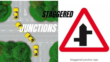 Approaching a staggered junctions- talk through step by step