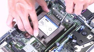 Lenovo ThinkSystem SE350 remove heat sink