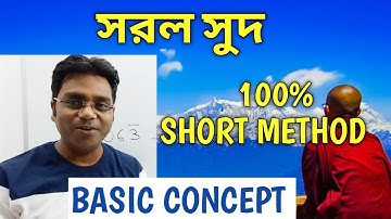 🔥এবার সরল সুদের অংক নিমেষেই সমাধান💥/ সূত্র ছাড়া সরল সুদের অংক/Simple Interest without formula