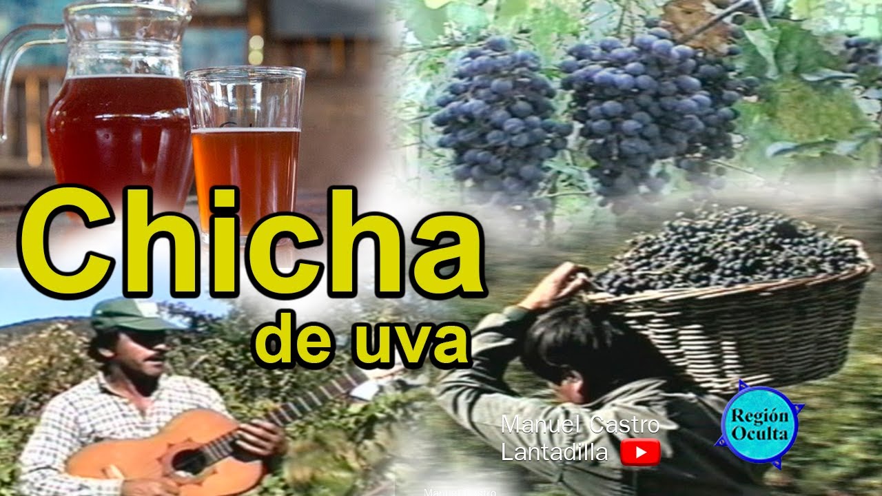 LA CHICHA, como hacer vino DULCE  artesanal