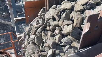 Yong Won - SP500 Super cone crusher operating video