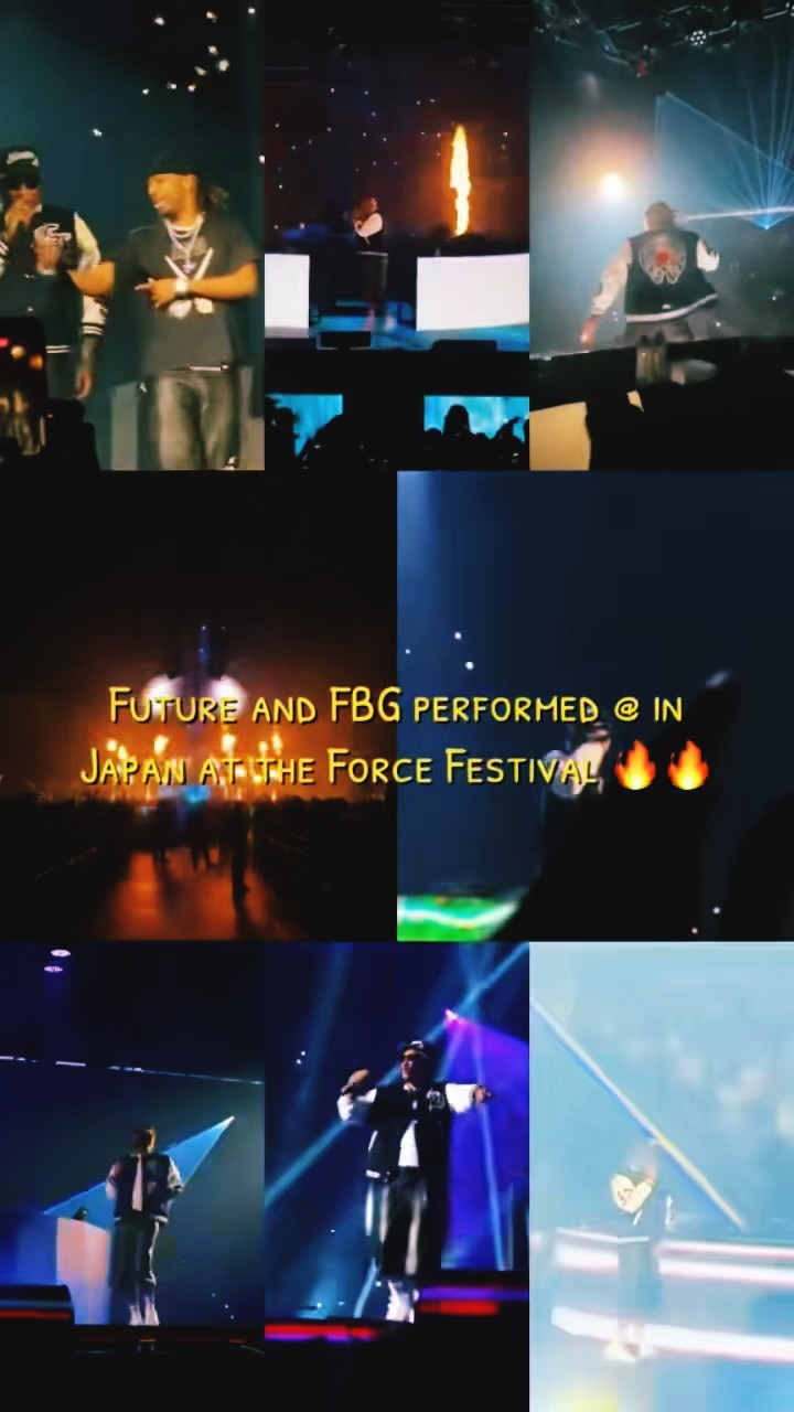 Future and FBG performed in Japan at the Force Festival