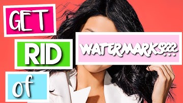 HOW TO REMOVE WATERMARKS FROM PHOTOS