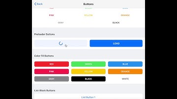 Framework7 v6 Preloader Buttons