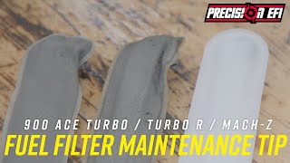 900 Ace Turbo & Turbo R - Fuel Filters Maintenance Tip