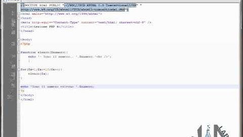Videocorso di PHP - lezione 6 - Le funzioni