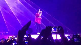 Bruno Mars live concert: straight up &amp; down, Versace on the floor (24k magic world tour)@ bologna