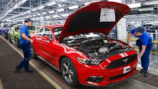 : Inside US Best Mega Factory Producing Powerful Ford Mustang - Production Line