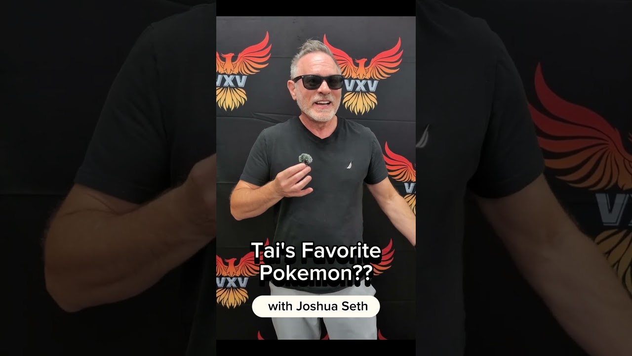 Joshua Seth Tells Us Tai's Favorite Pokémon.