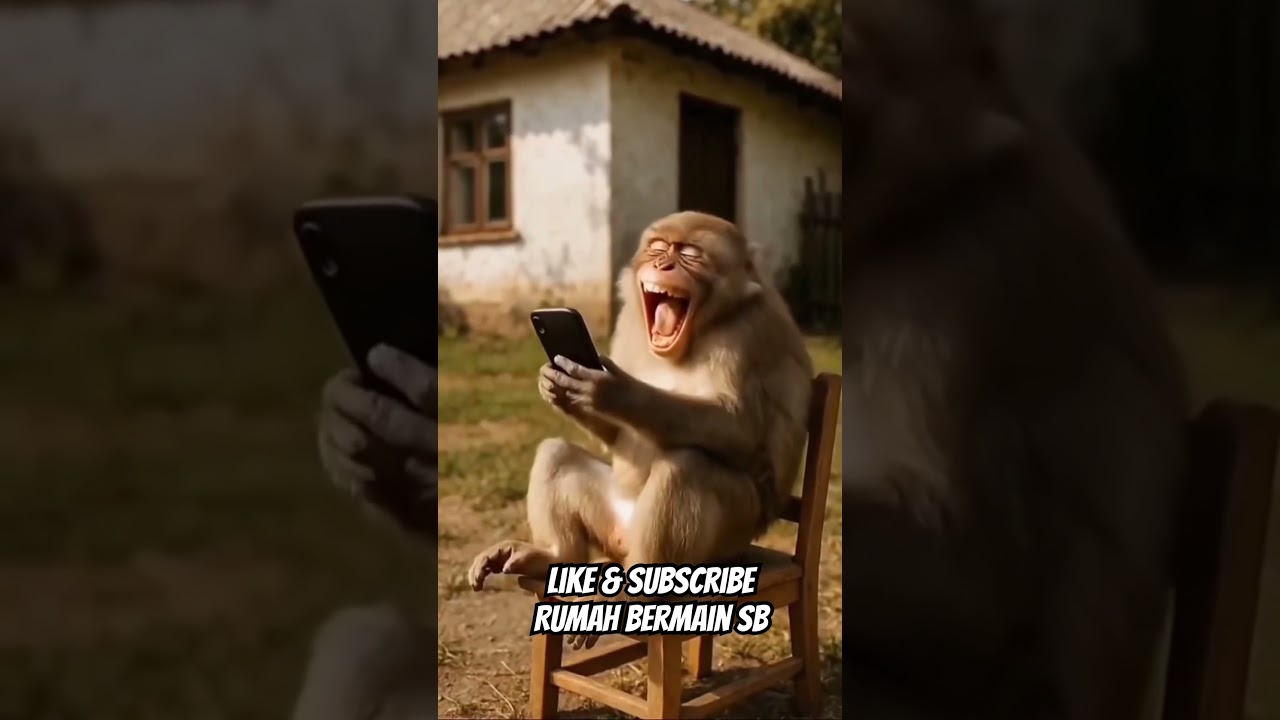 Diketawain monyett ceeet 🤣🤣 