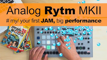 My// Your First Jam with ANALOG RYTM MK2 🎧 TUTORIAL | #factory presets #samples #first small track