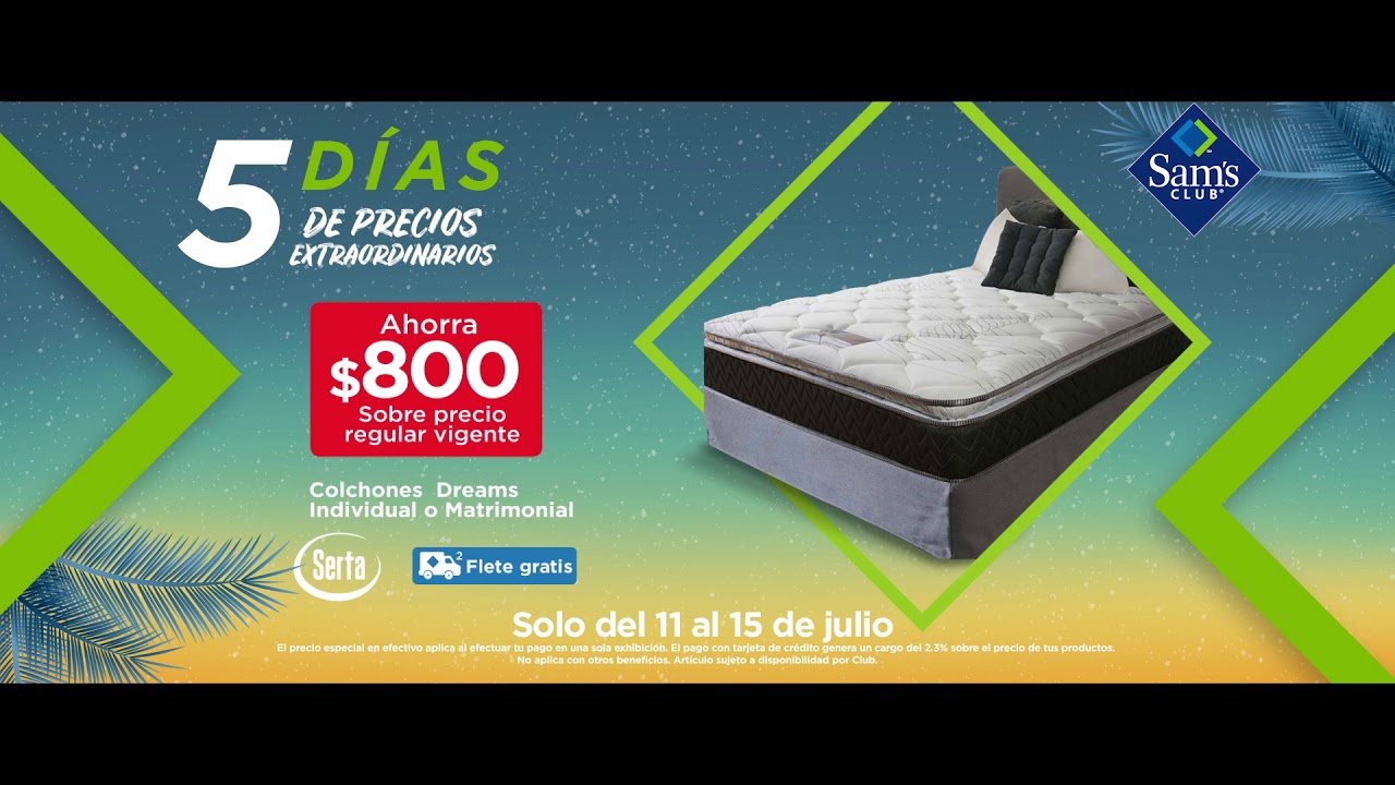 5 Días de Precios Extraordinarios - Colchones Serta - YouTube