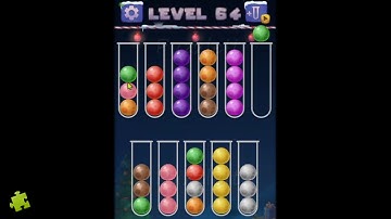 Color Ball Sort Puzzle - Level 64 | Color Puzzle Game Solution | Sonatgame