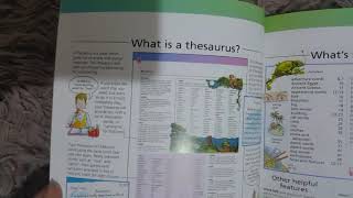 English Book - The Usborne Illustrated English Thesaurus