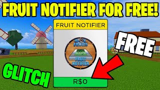 HOW TO GET FRUIT NOTIFIER FOR FREE IN BLOX FRUITS! (Roblox) screenshot 2